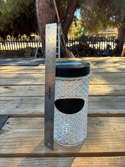 Glass canister