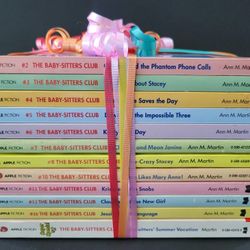 THE BABYSITTERS CLUB BOOKS 1990s VINTAGE LOT OF 12 BY ANN M. MARTIN SPECIAL ED.