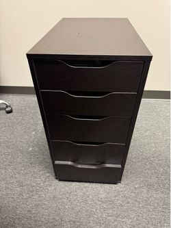 5 drawer storage cabinet.