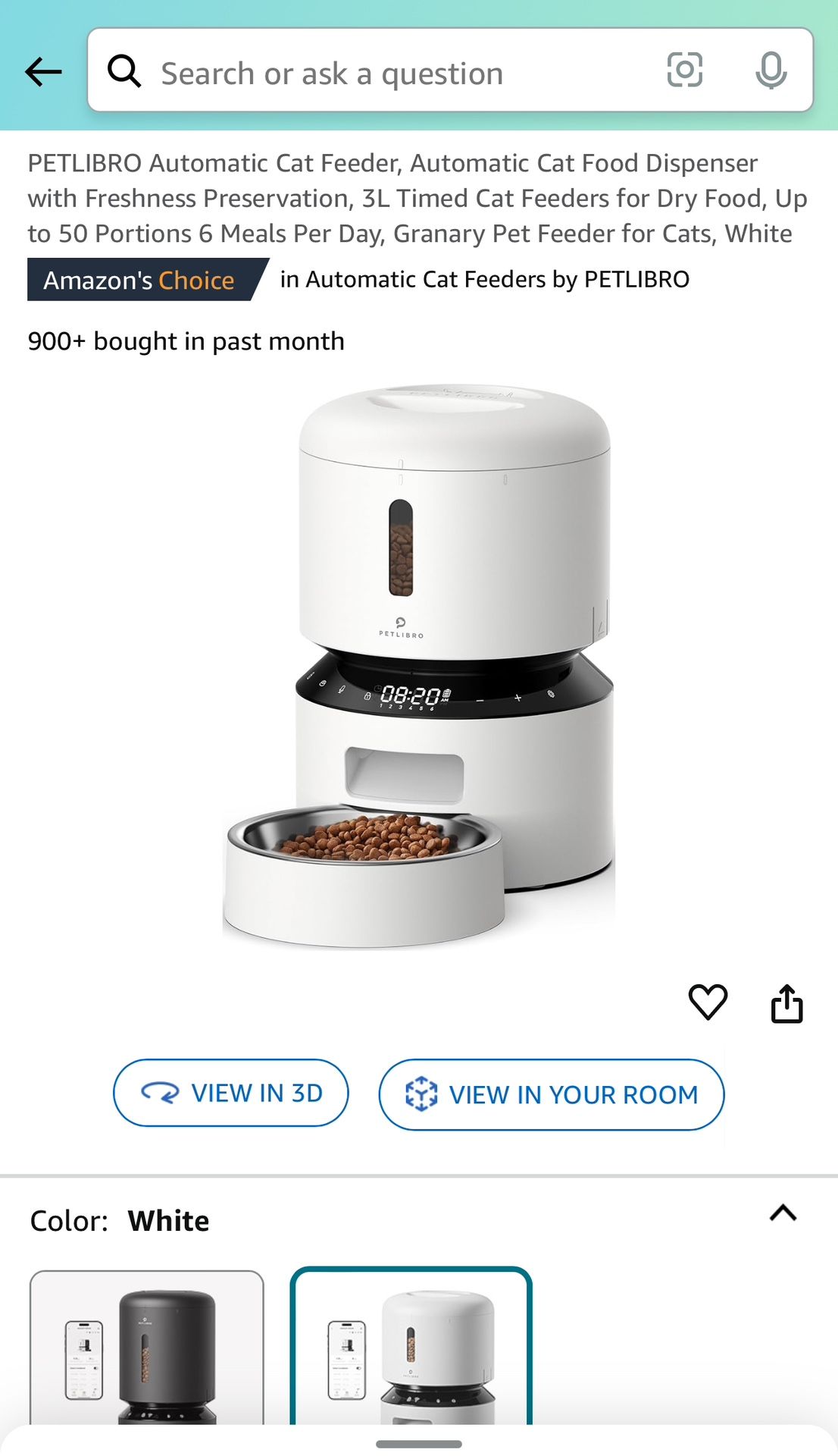 Petlibro 3L Automatic Feeder