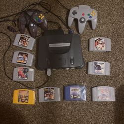 Nintendo 64 Console And Games (interested In Trade) Worst I Can Say Is No.