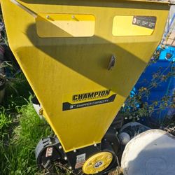 Not working!! Champion 3 in. Dia 224 cc 2-in-1 Upright Gas Powered Wood Chipper Shredder. Stuck pull cord,  or seized motor?