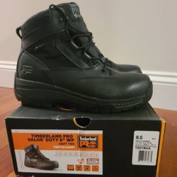 Timberland PRO Valor Duty Waterproof Boots (Mens Size 8.5)