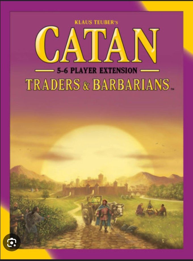 Catan 5-6 Player Expansion For Traders & Barbarians Expansion