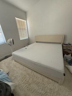 King size bed frame