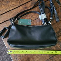 Wild Fable Crossbody Purse with Adjustable Strap color Black