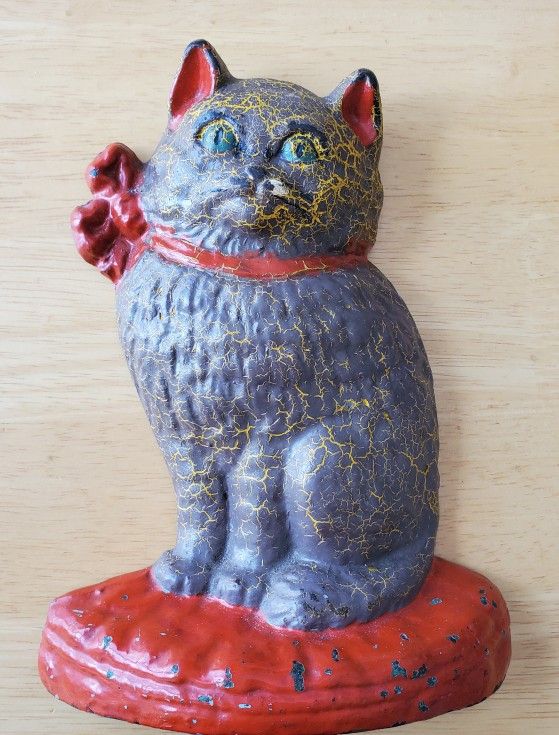 Antique Cast Iron Doorstop