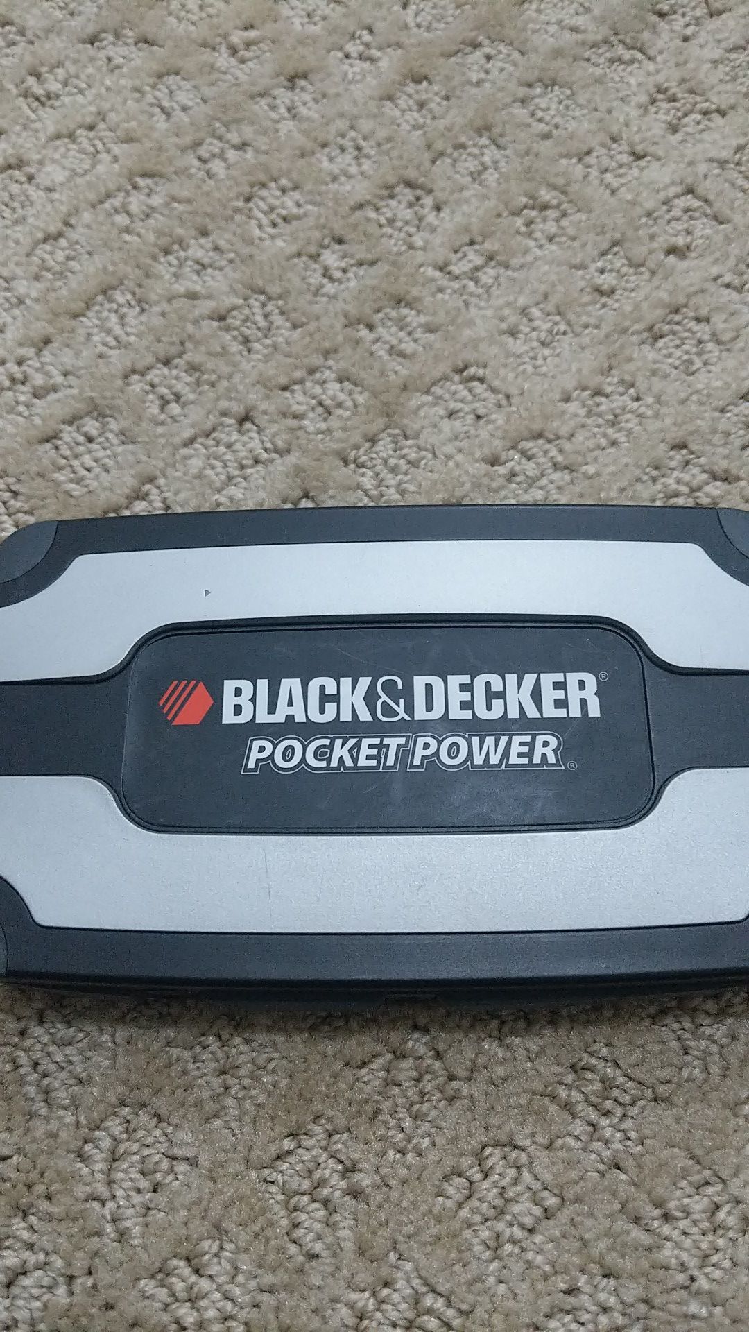 Black & Decker pocket power inverter 115 volt ac and usb