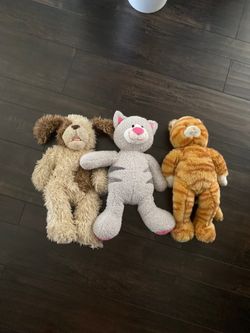 3 Build a bear stuffed animals