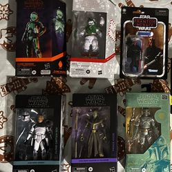Star Wars Black Series Figures and Kenner