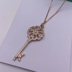Tiffany key necklace