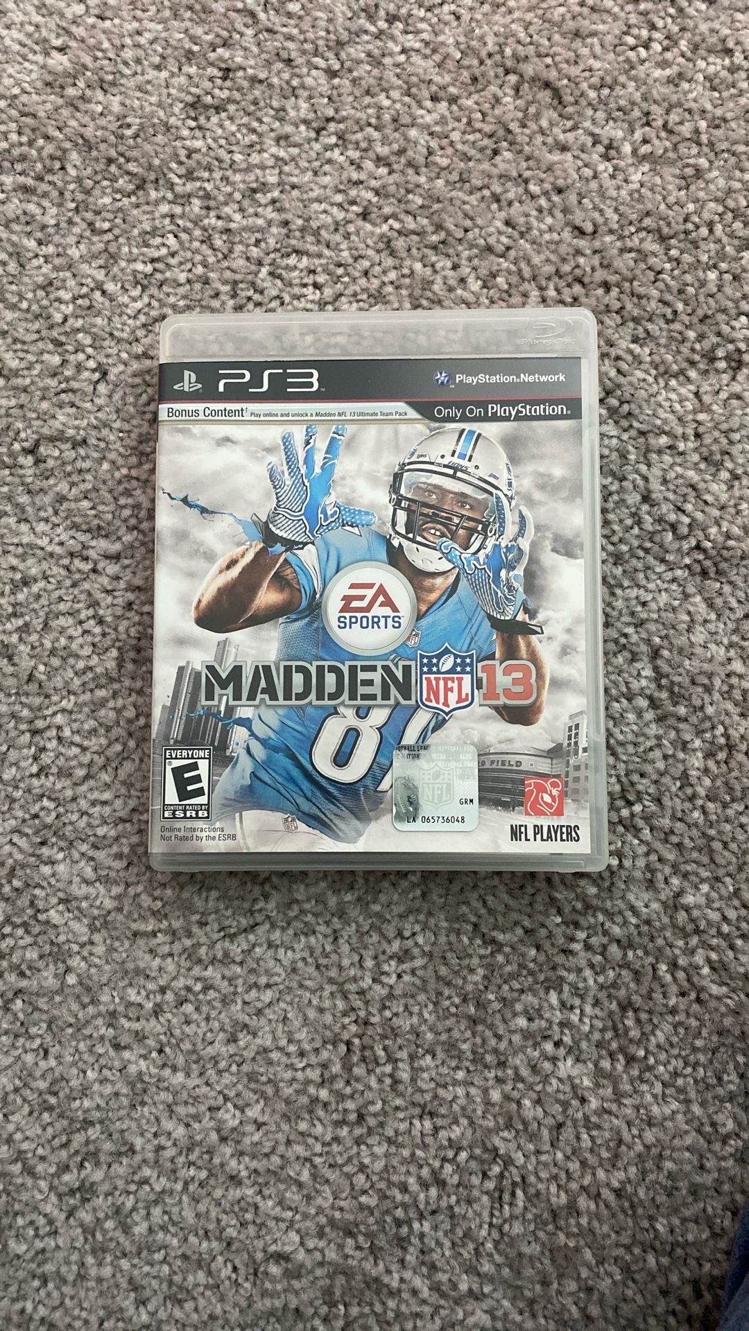 PS3 Madden 13