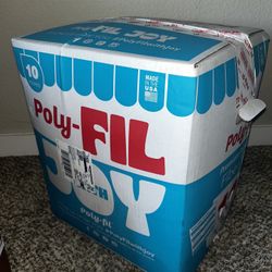 10lbs Poly-fil Stuffing Unopened