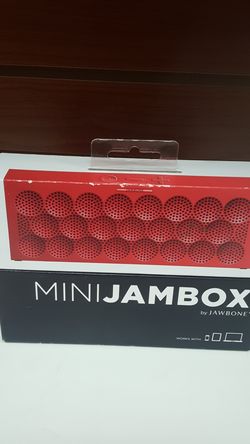 NEW Jawbone Mini Jambox Bluetooth Speaker Red