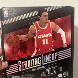 NBA Trae Young Starting line up 6” action figure