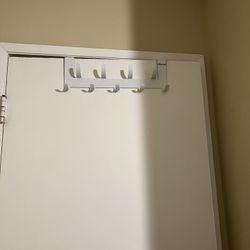 Over the door hook organizer