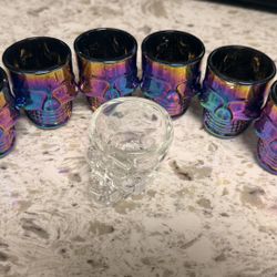 Skull Shot Glass Set