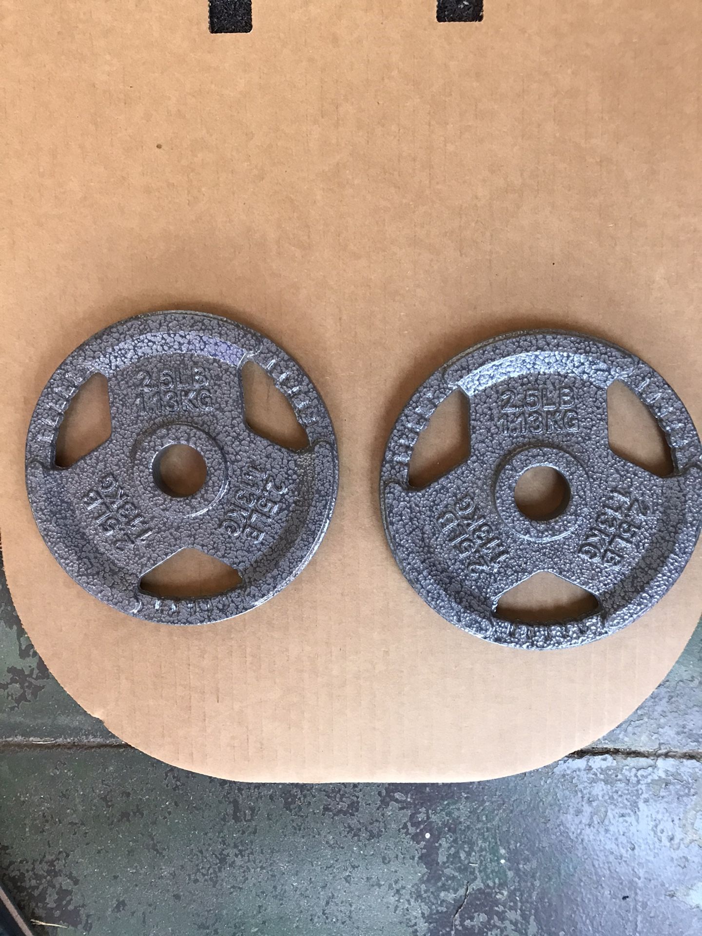 Two/ 2.5LB Weight Set For Sale