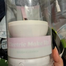 Electric Makeup Brush Cleaner New 