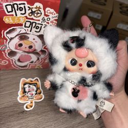 BB3 Baby Three Cats and Dogs Plush Series  - Oreo