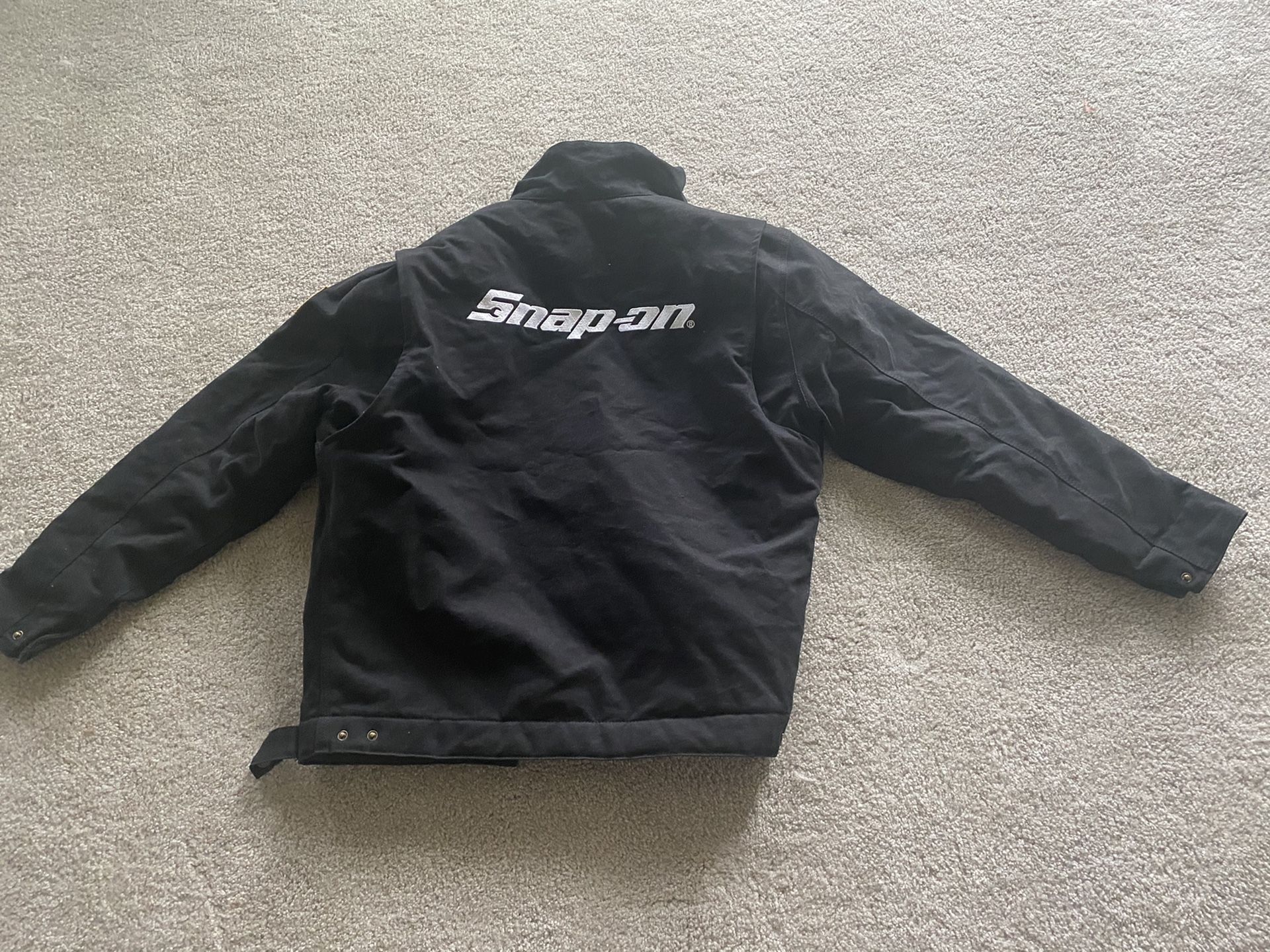 Snap on jacket