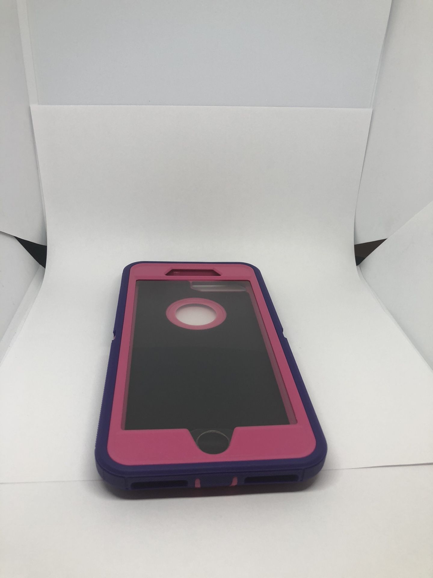 For iPhone 7 Plus / iPhone 8 Plus purple pink case cover protector defender