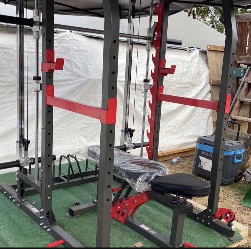 Marcy Pro Smith Machine Home Gym Training System Cage SM 4903