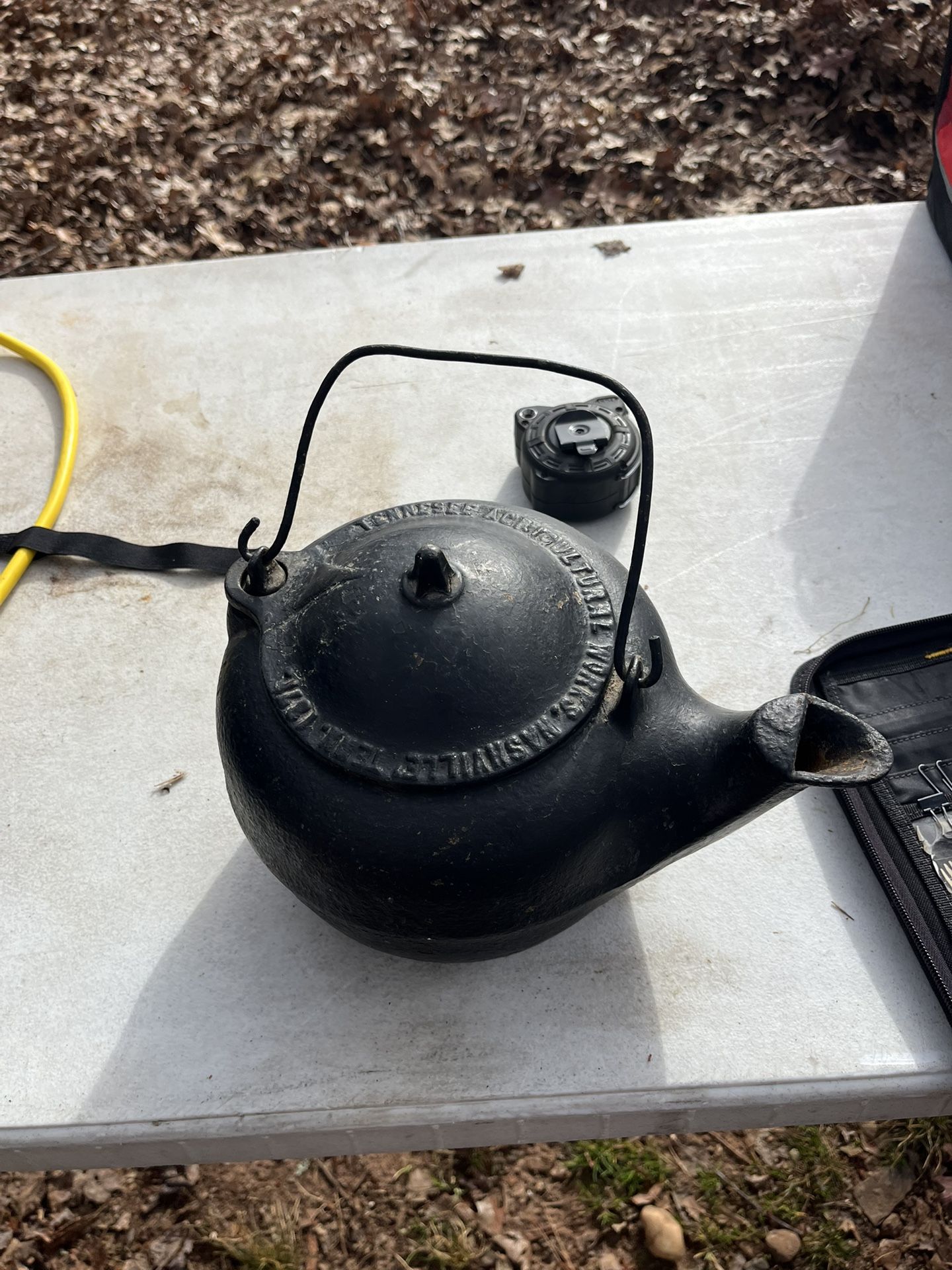 Tennessee agricultural works 1871 Cast Iron Kettle