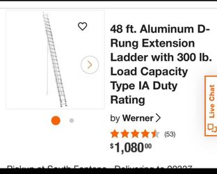 Werner 48 Ft  Ladder  