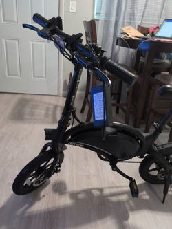 Electric bicycle.