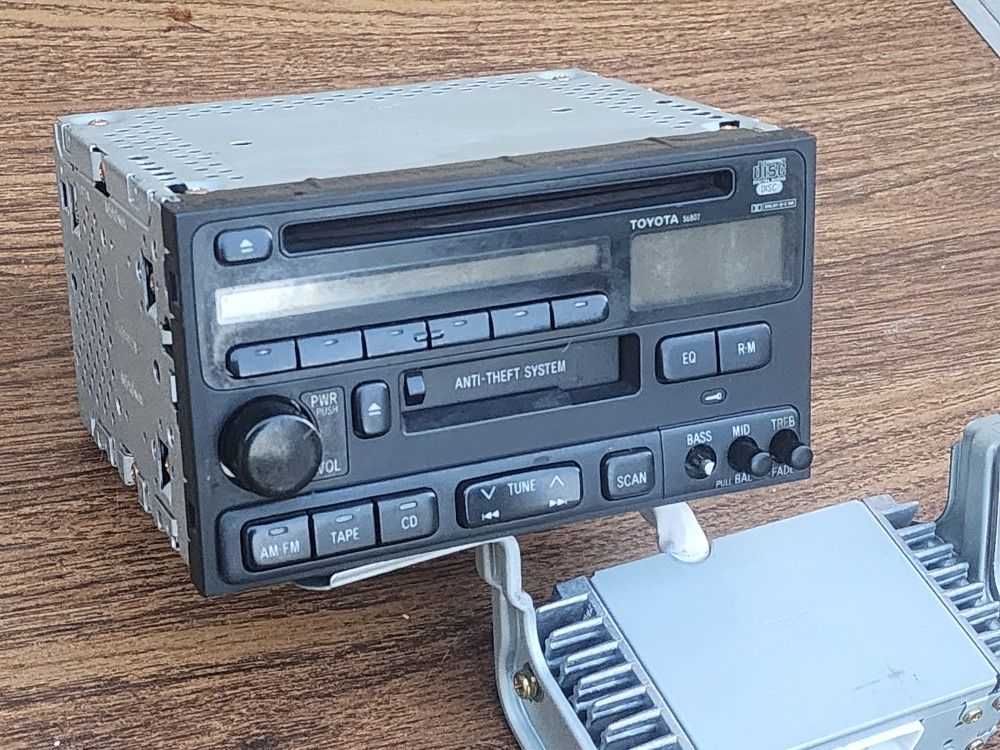 Toyota Factory Car Stereo From 97