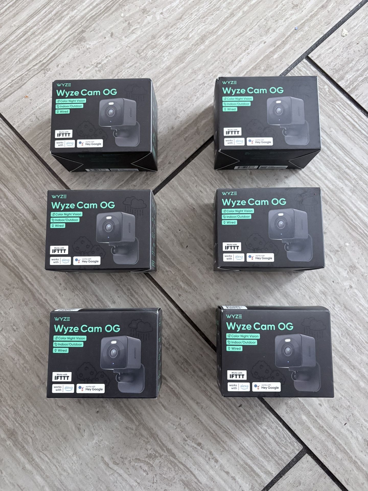 WYZE Cameras OG Indoor/outdoor Smart Cameras