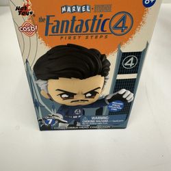 Hot Toys Cosbi Fantastic Four: First Steps Thing Bobble-Head & Collector Card