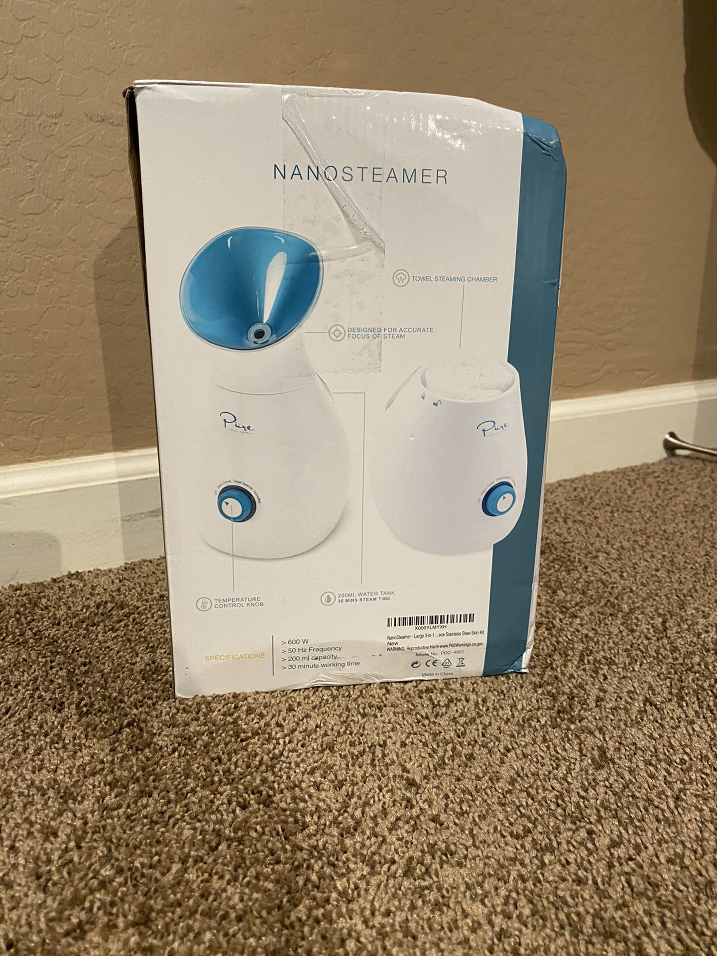 Brand New In The Box. Nano Facial Steamer 