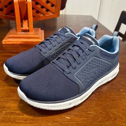 Skechers Men's ‘Glide Lite Pacer’ Navy Blue Slip-On Shoes -Size 13 (# SN 16945)