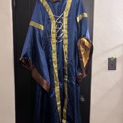 Lmg Gothic Dress / Robe With Hood, Cosplay