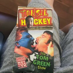 The Tom Green Show Tonsil Hockey VHS Oop Rare HTF 90s Vintage Comedy