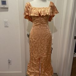 NSR Satin Like Summer Dress