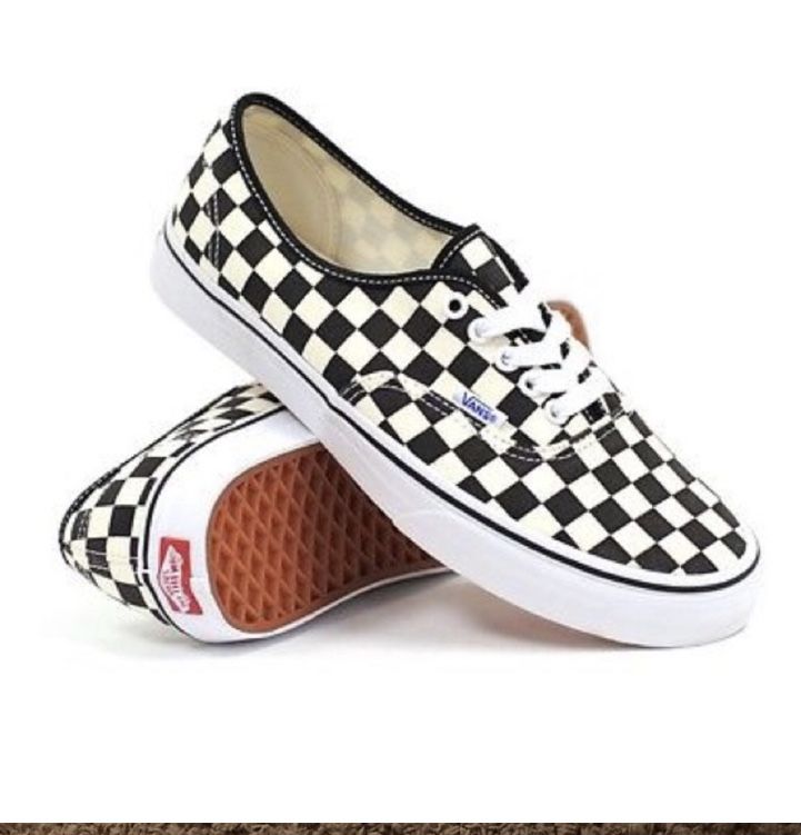 Pre Owned Checkered Vans