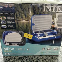 INTEX Mega Chill II Inflatable Floating Beverage Cooler | 58821EP
