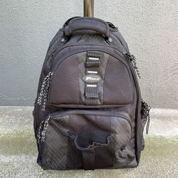 Large Targus Padded Rolling Laptop/Work Backpack