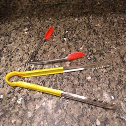 Kitchen tongs set of 2