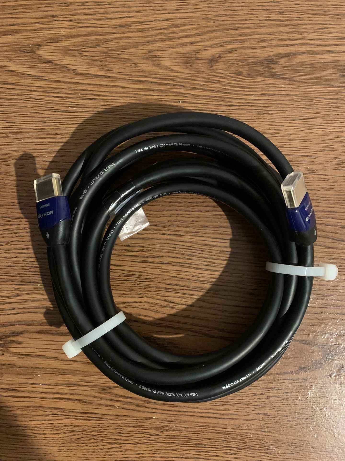 Sapphirr 4k+HDR HDMI Cable
