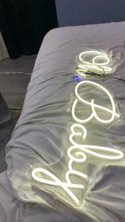 Oh baby Led sign