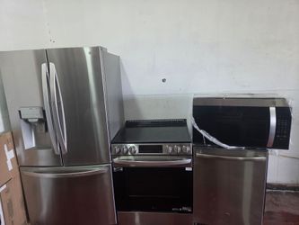 Stainless steel appliances