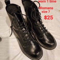 Black Boots (worn 1x)