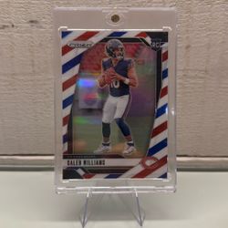 Caleb Williams Red White And Blue Panini Prizm Rc