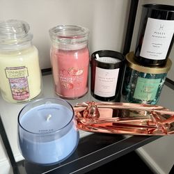 Candles And Accessories Set - New/Original Package