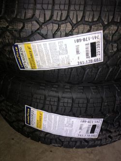 Brand new tires