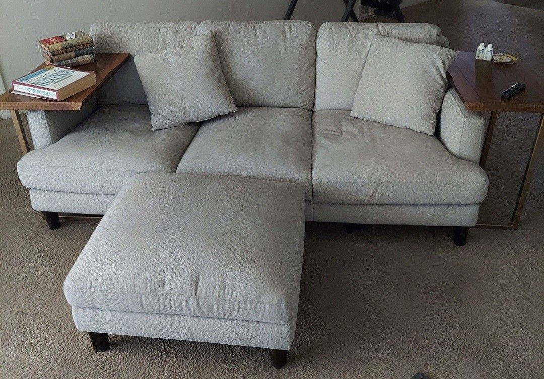 Lexah Sofa and Ottoman